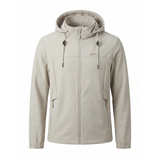 Janbo Men's Windproof Waterproof Softshell Jacket
